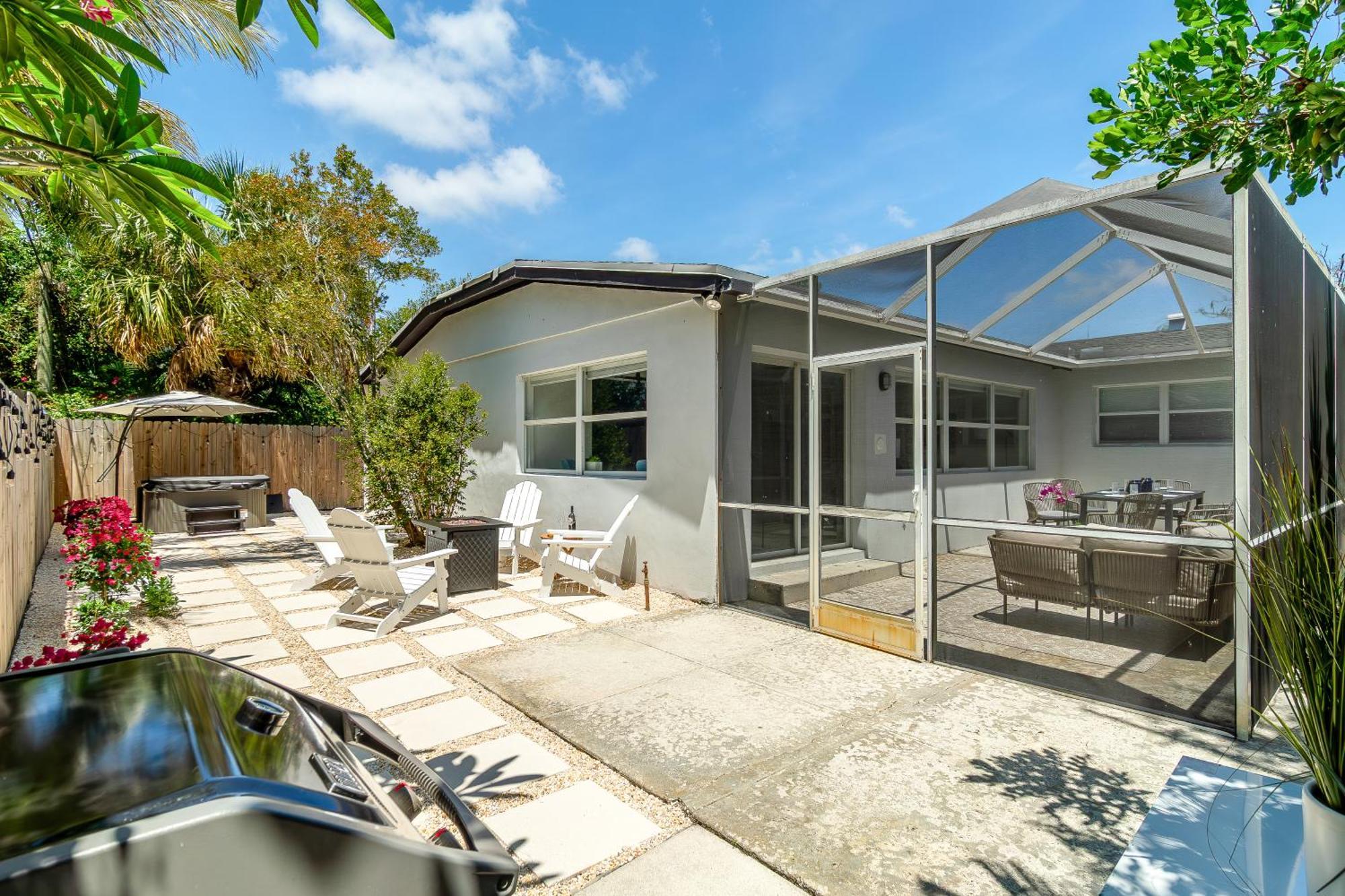 West Palm Beach Elegant 5Br With Hot Tub And Fire Pit Near Beach 외부 사진
