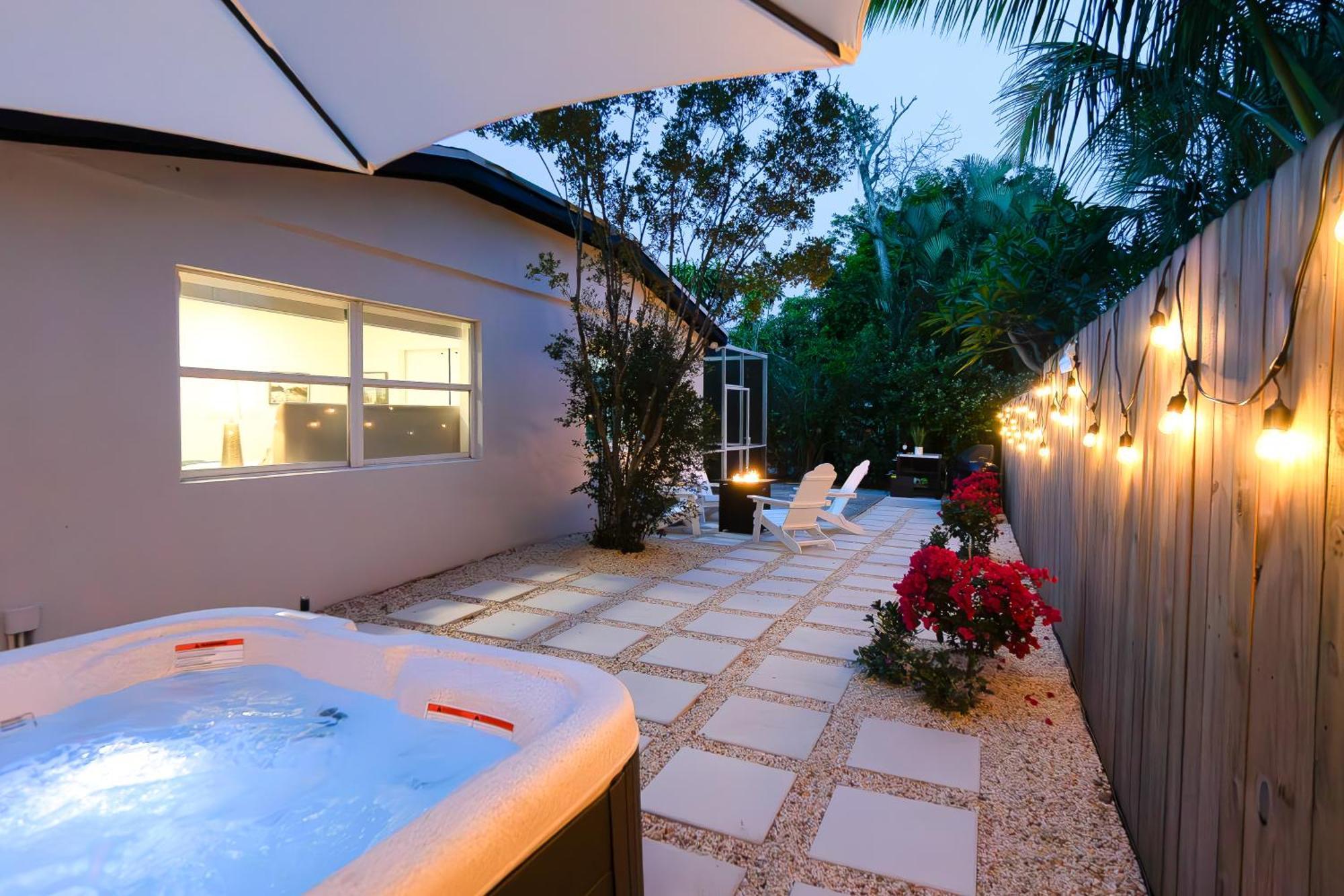 West Palm Beach Elegant 5Br With Hot Tub And Fire Pit Near Beach 외부 사진
